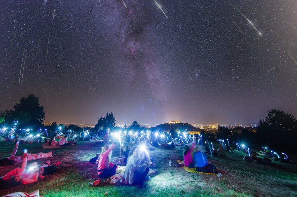 Užijte si noc padajících hvězd 2016 na Kraví hoře v Brně! Autor: HaP Brno