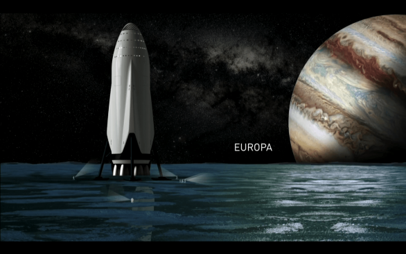 ITS na Europě, vizualizace Autor: SpaceX