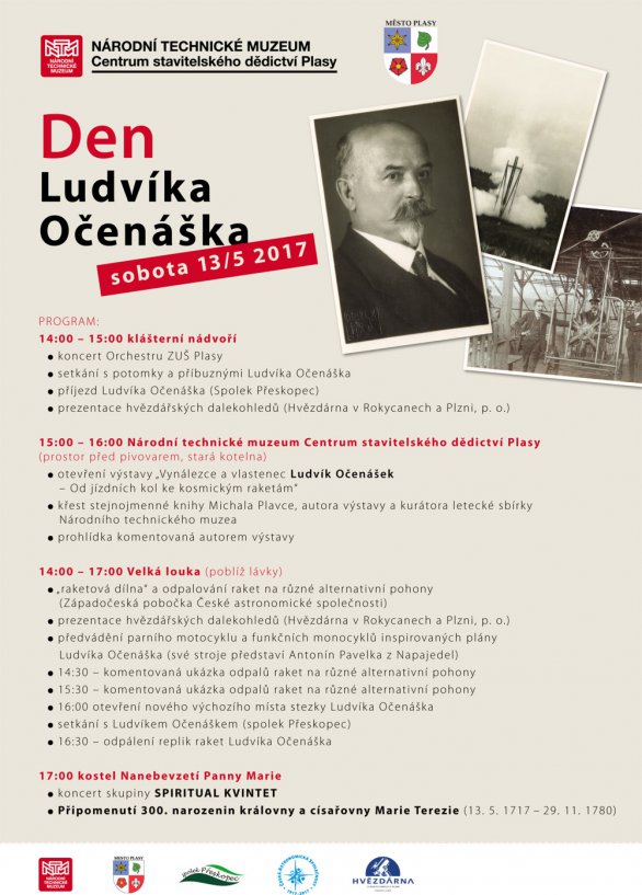 Program Dne Ludvíka Očenáška Autor: Národní technické muzeum