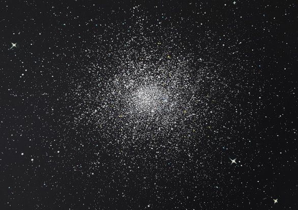 Kulová hvězdokupa M 13 v Herkulu Autor: Tereza Prokopová