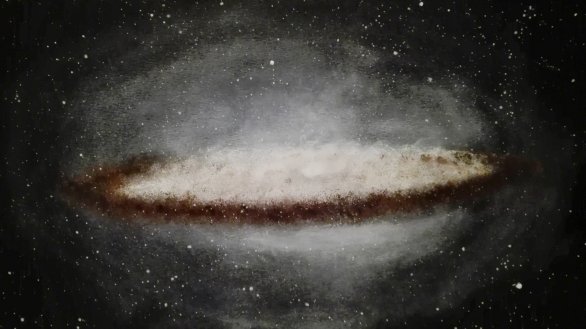 Galaxie Sombrero, M 104 Autor: Tereza Prokopová