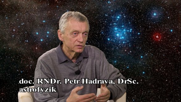 RNDr. Petr Hadrava v pořadu Hlubinami vesmíru Autor: TV Noe