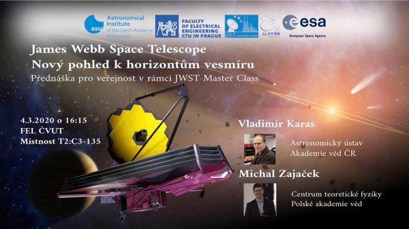 JWST přednáška pro veřejnost