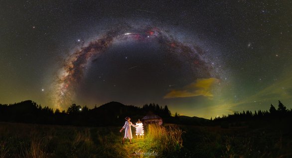 Skvelá noc Perzeidov. Autor: Tomáš Slovinský