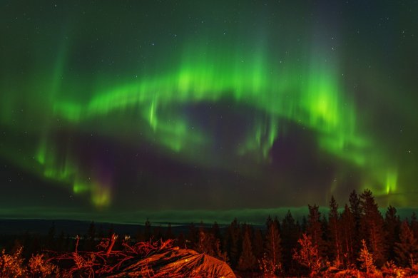 Magické oko Aurory Borealis. Autor: Jaroslav Karak