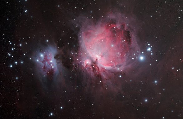 Mlhovina M42 v souhvězdí Orion. Autor: Tomáš Zábranský.