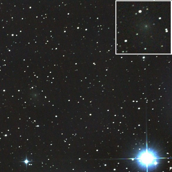 Kometa 29P/Schwassmann-Wachmann 1 Autor: Miroslav Lošťák