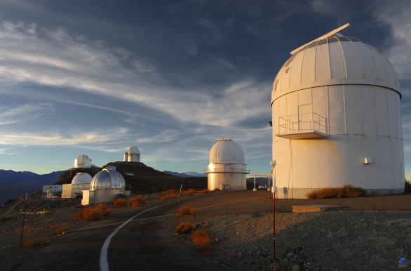 Komplex observatoří ESO, La Silla, Chile Autor: Zdeněk Bardon