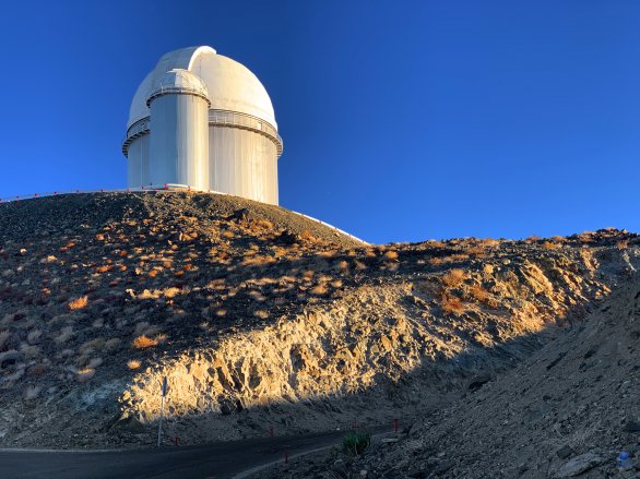 Kopule dalekohledu ESO 3,6 m. ESO, La Silla, Chile Autor: Zdeněk Bardon