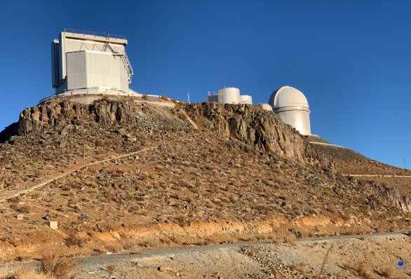 Kopule dalekohledu NTT. ESO, La Silla, Chile Autor: Zdeněk Bardon