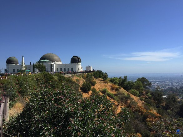 Pohled na Griffith Observatory a část města Los Angeles. Kalifornie, USA Autor: Zdeněk Bardon