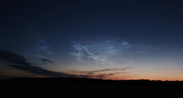 Noční svítící oblaka 3. 7. 2021 Autor: Pavel Prokop