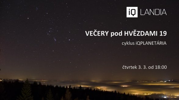 Večery pod hvězdami (19), pozvánka