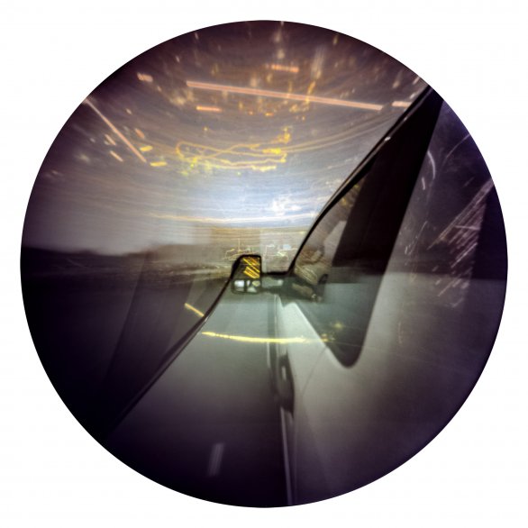 Solarografický snímek z kamery umístěné na autě Autor: Ksawery Wróbel