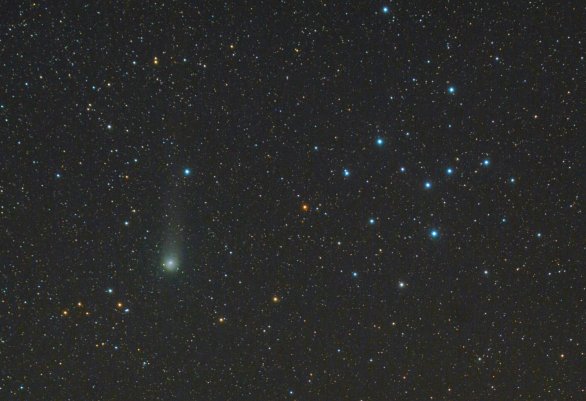 Kometa C/2017 K2 (PanSTARRS) u IC 4665 Autor: Martin Gembec