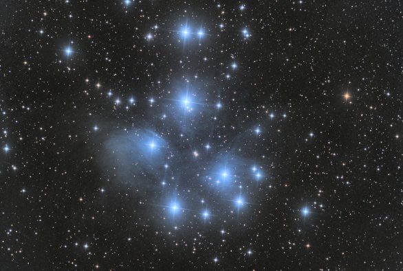 Plejády M45 Autor: Ján Gajdoš