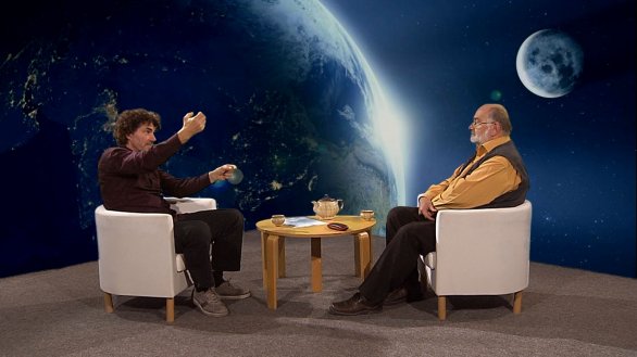 V pořadu Hlubinami vesmíru si o Zemi povídají Günter Kletetschka a Jindřich Suchánek Autor: TV Noe