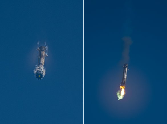 Návrat prvního stupně rakety Falcon 9 č. 1062 na Floridu Autor: John Kraus