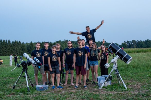 Skupina digitální astrofotografie v roce 2023 Autor: Veronika Bartáková