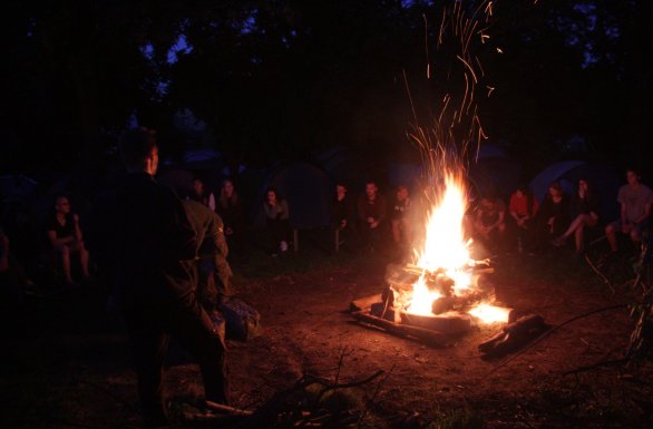 Expediční táborák, tradiční zakončovací aktivita. Autor: Martin Mašek