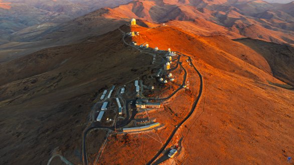 Observatoř La Silla v Chile Autor: Zdenek Bardon / ESO