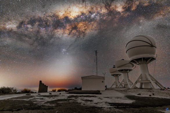 Mléčná na La Silla Autor: Zdenek Bardon / ESO