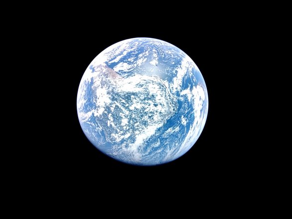 Země ze sondy Blue Ghost poté, co dalším zážehem motorů zvýšila apogeum své dráhy, než se vydá k Měsíci Autor: Firefly Aerospace