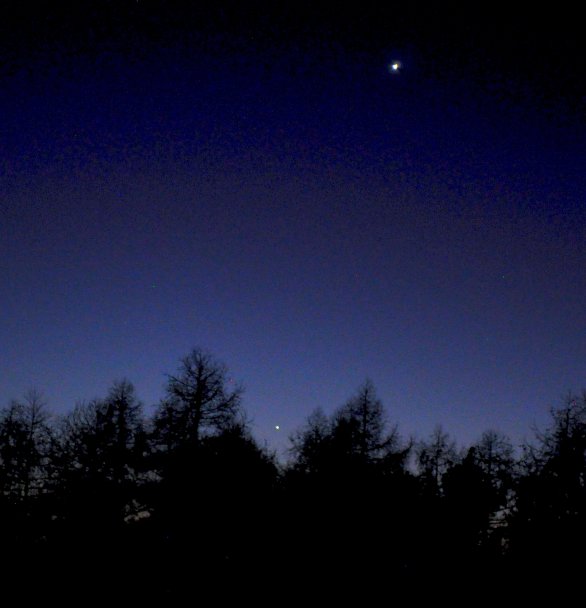 Venuše a Merkur 5. 3. 2025 v 18:47 SEČ Autor: Jiří Doubek
