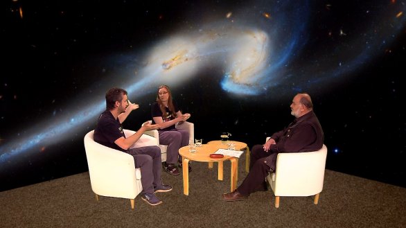 Manželé Ebrovi v pořadu Hlubinami vesmíru Autor: TV Noe