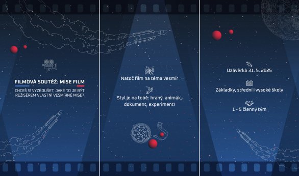 Filmová soutěž Mise Film pro studenty ZŠ, SŠ i VŠ Autor: Česká cesta do vesmíru