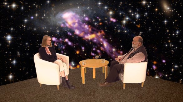 Ing. Anežka Srbljanović v pořadu Hlubinami vesmíru Autor: TV Noe