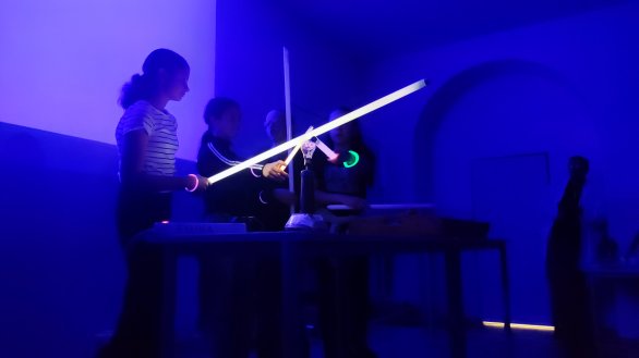 Noc vědců 2025 v Astronomickém klubu Pelhřimov Autor: Jakub Hraníček