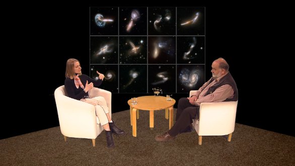 Ing. Anežka Srbljanović o galaxiích v pořadu Hlubinami vesmíru Autor: TV Noe