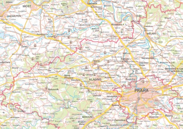 Nejvíce megalitických objektů se v Čechách nalézá severozápadně od Prahy Autor: Geologické mapy: Zajímavosti