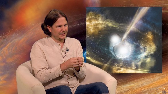 Prof. Norbert Werner v pořadu Hlubinami vesmíru Autor: TV Noe