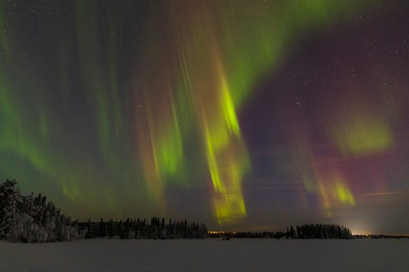Polární záře 4. února 2026 ve Švédsku Autor: Jakub Kuřák