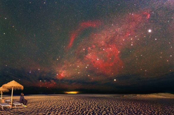 Vzhlížení k mlhovině Gum Autor: Jakub Kuřák