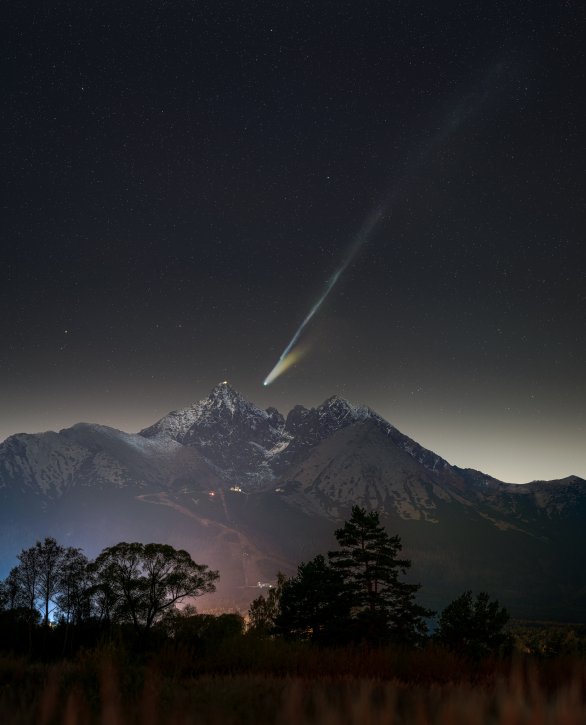 Kometa C/2025 A6 Lemmon Autor: Róbert Barsa