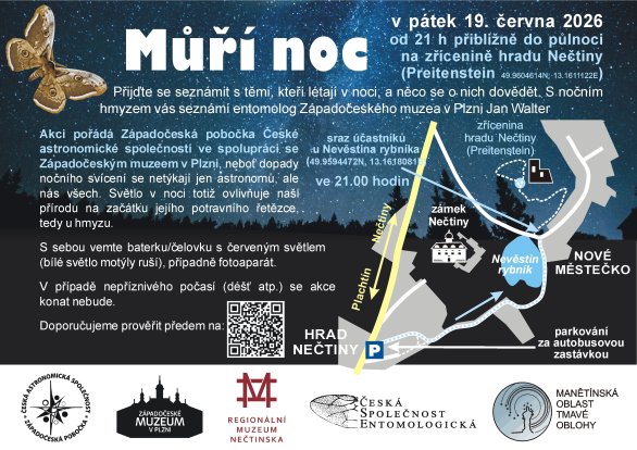 Plakát k Můří noci roku 2026 Plakát k Můří noci roku 2026