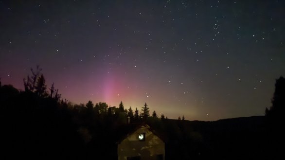 Polární záře Autor: Drahoslava Krhounková