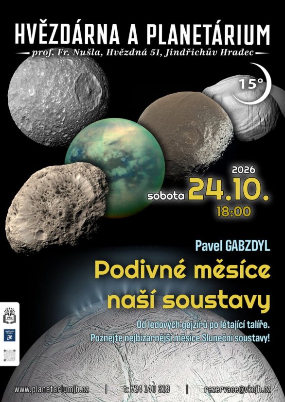 Přednáška Podivné měsíce naší Sluneční soustavy Přednáška Podivné měsíce naší Sluneční soustavy