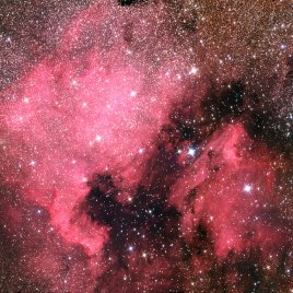Mlhoviny Severní Amerika (NGC 7000) a Pelikán (IC 5070) Autor: Adam Block Mlhoviny Severní Amerika (NGC 7000) a Pelikán (IC 5070) Autor: Adam Block