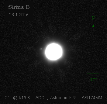 ČAM za únor 2016: Sirius B | Multimédia | Články | Astronomický ...
