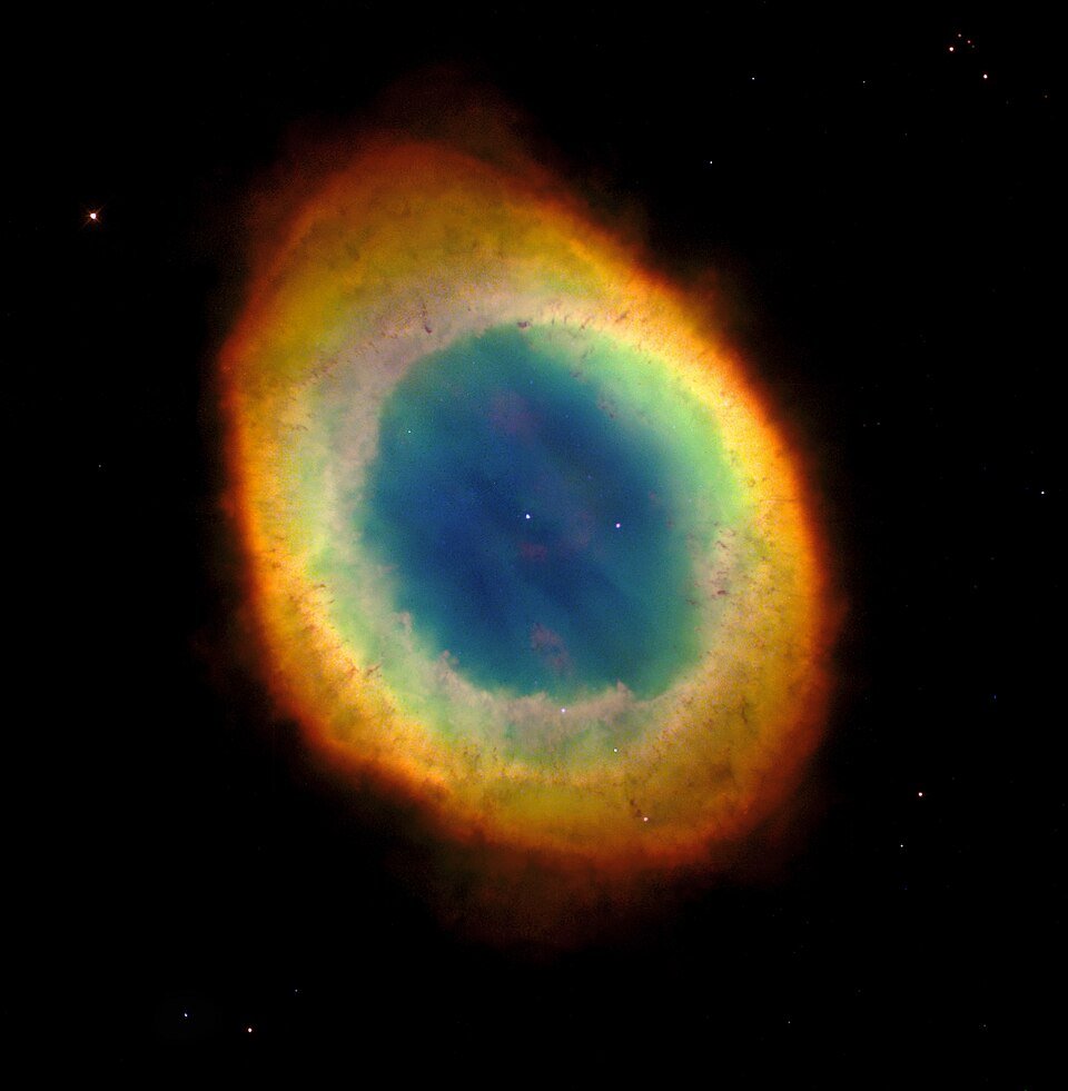 Prstencová mlhovina (m 57) Autor: esahubble.org Prstencová mlhovina (m 57) Autor: esahubble.org